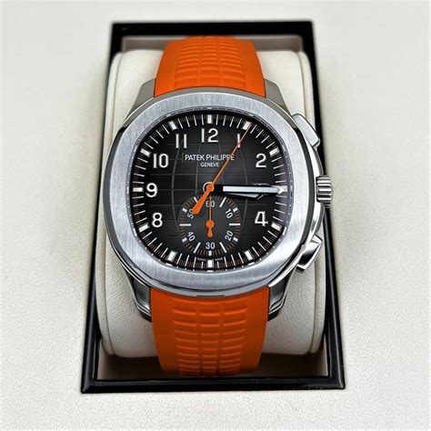 patek philippe bracelet orange|patek philippe crocodile strap.